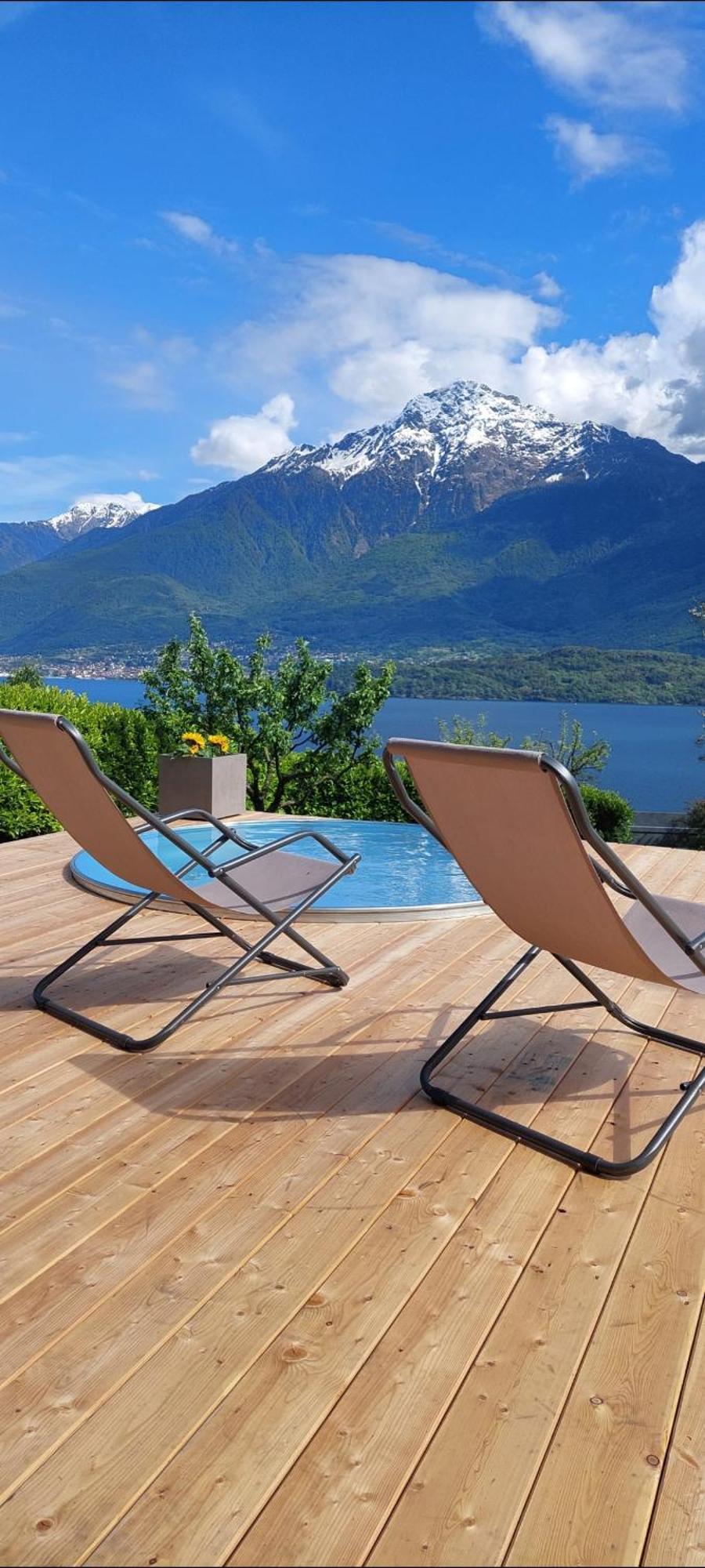 Casa Vacanze Perla Del Lago Domaso Eksteriør bilde